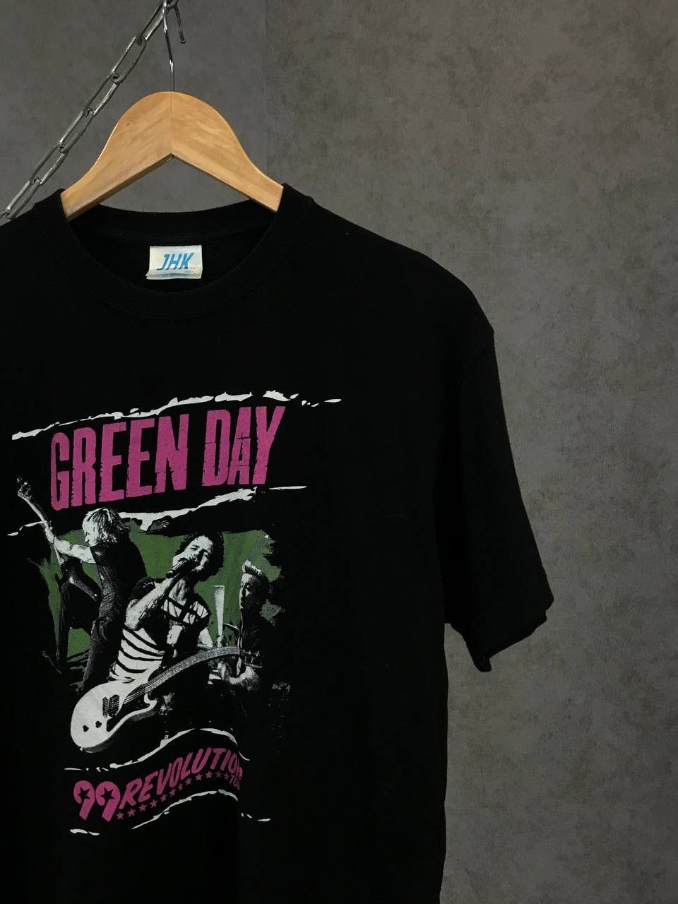 Band Tees Green Day 99 revolution tourvintage rock band tee Size US M / EU 48-50 / 2 - 3 Thumbnail