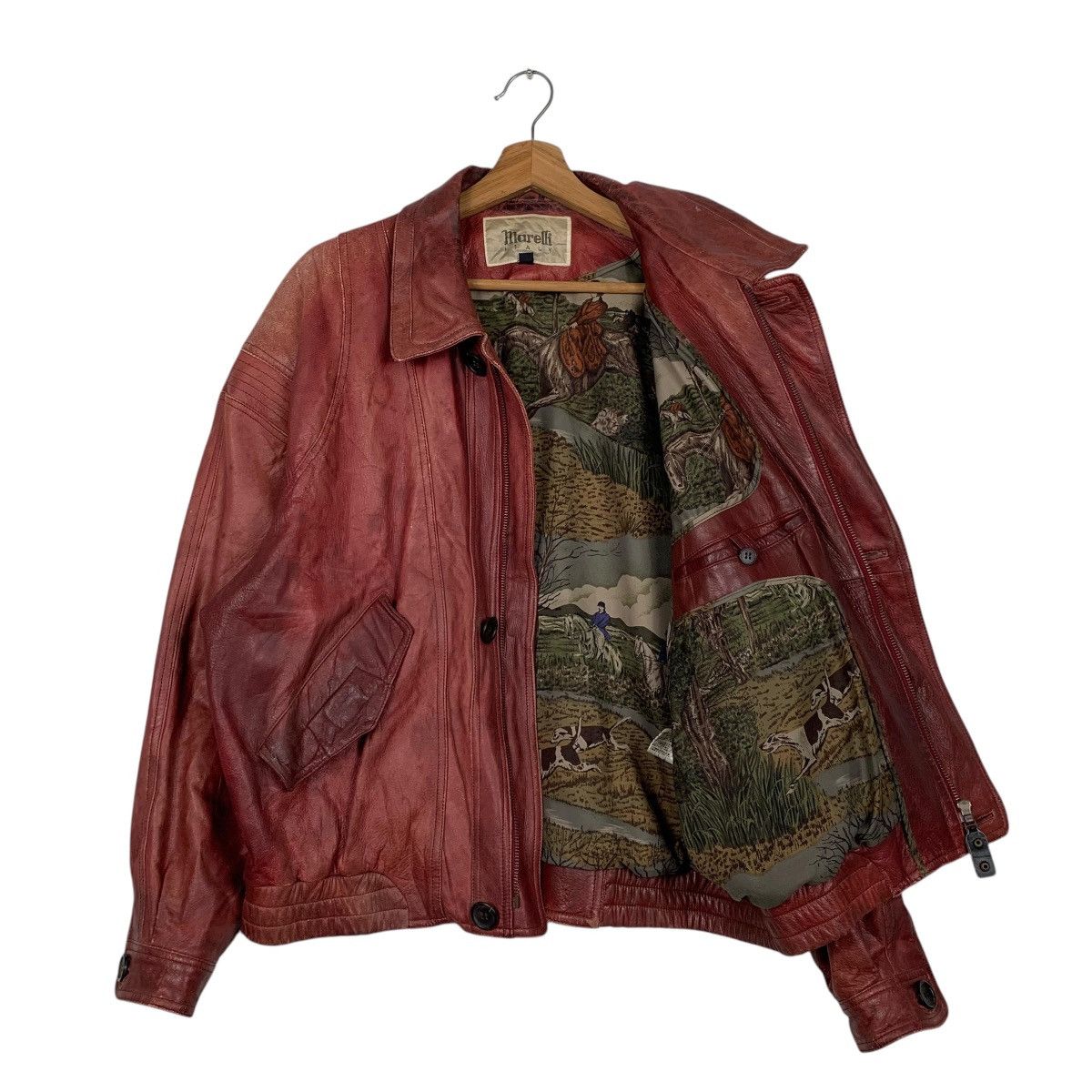Other Marelli Italy Leather Jacket Size US M / EU 48-50 / 2 - 9 Thumbnail