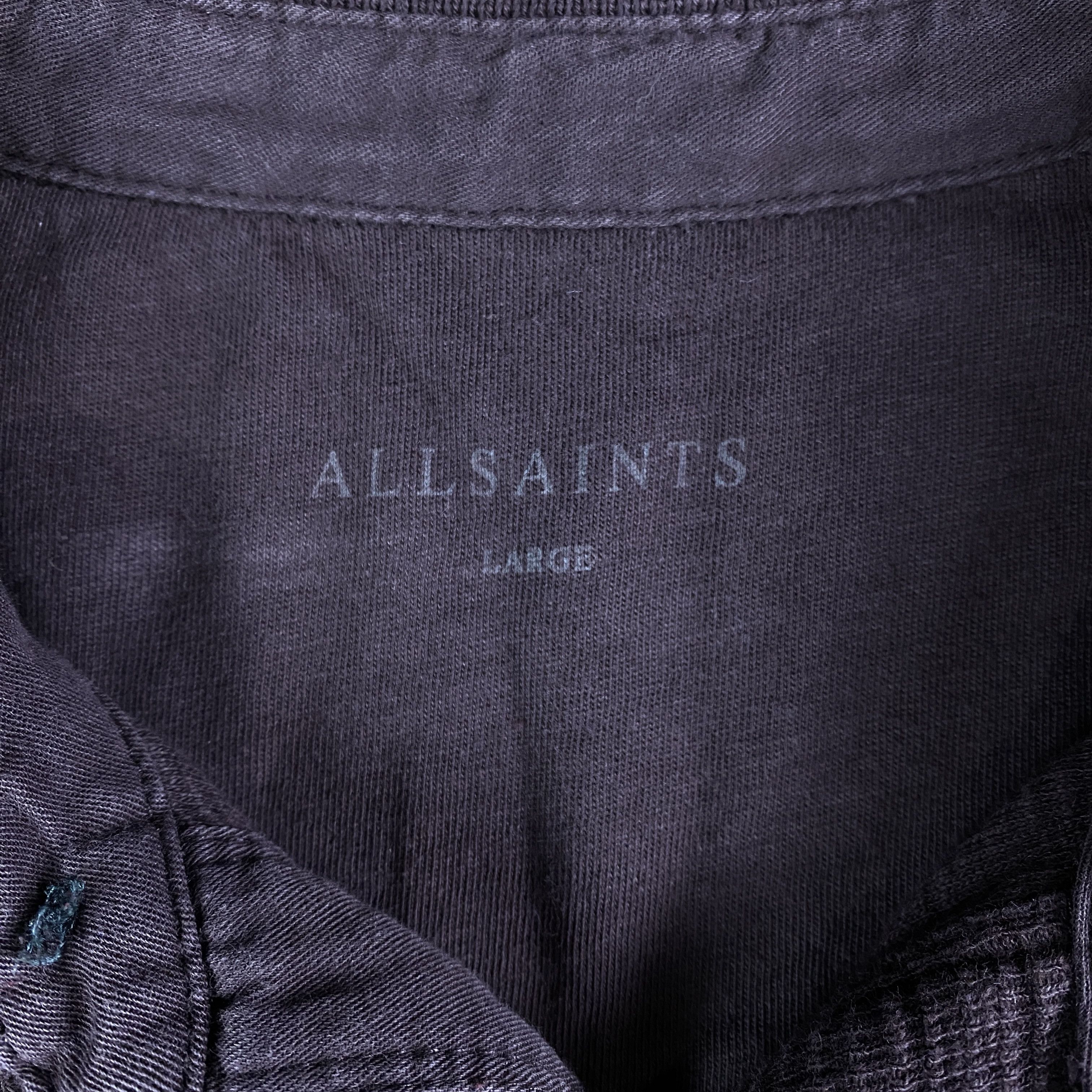 Allsaints Men’s Polo Long Sleeve Sweatshirt Allsaints Size L Size US L / EU 52-54 / 3 - 4 Thumbnail