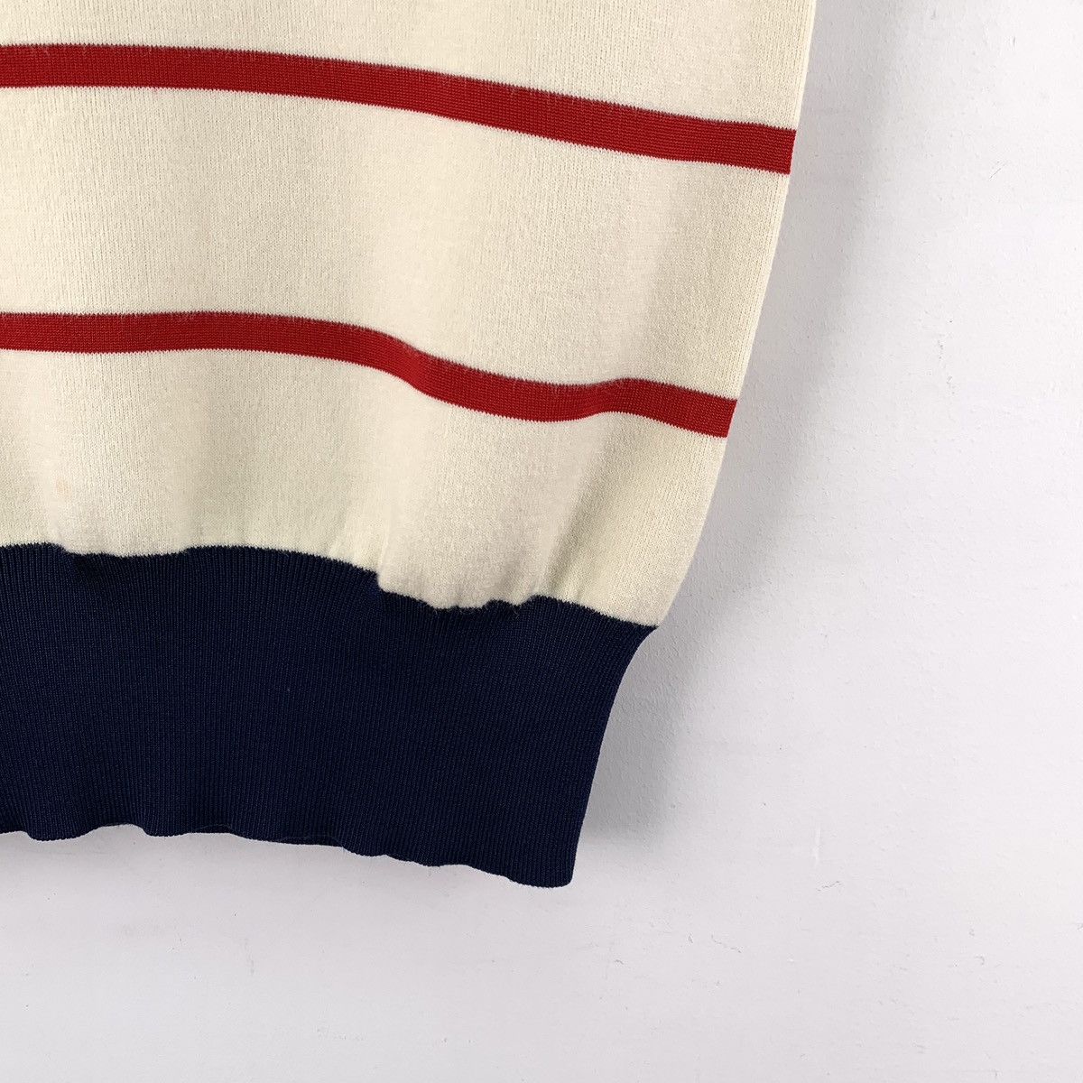 Louis Vuitton Louis Vuitton Striped Wool Sleeveless Knit Vest K26WX Size S / US 4 / IT 40 - 4 Thumbnail