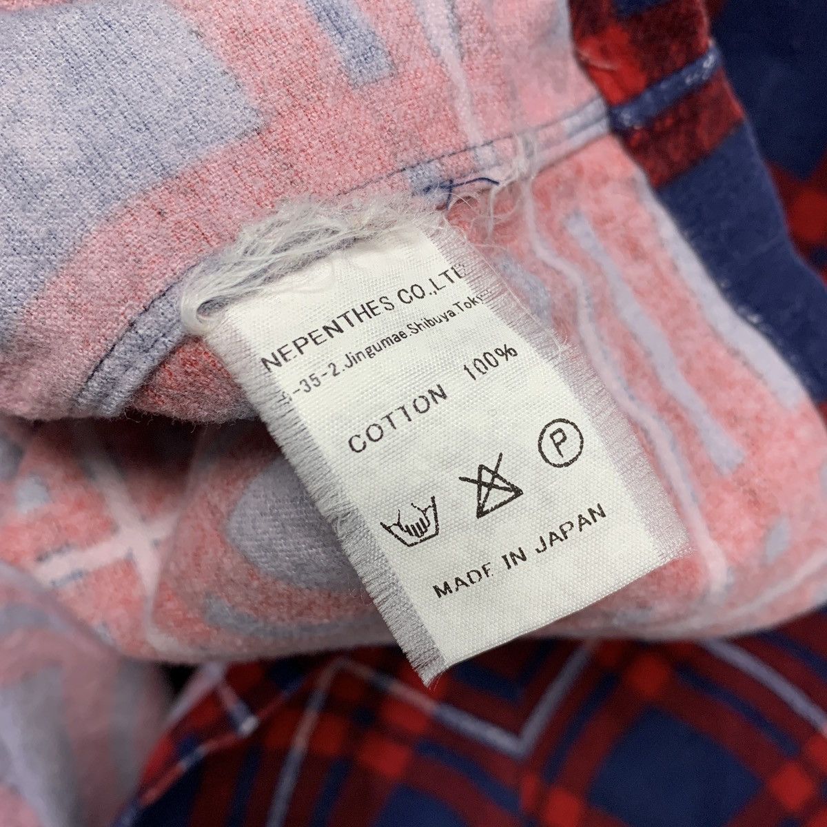 Needles Needles Flannel Button Down Shirt Size US S / EU 44-46 / 1 - 7 Thumbnail