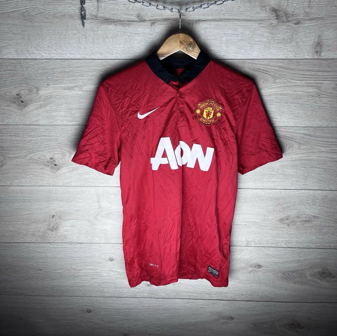 Other VINTAGE SOCCER JERSEYS NIKE MANCHESTER UNITED POLO SIZE S Size US S / EU 44-46 / 1 - 1 Thumbnail