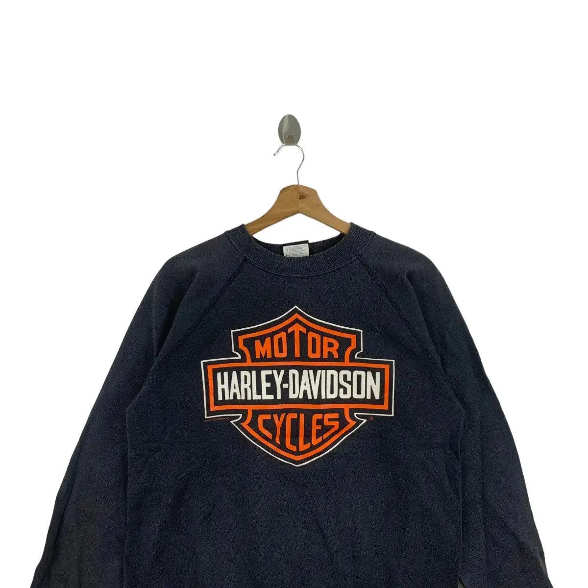 Harley Davidson Vintage 90’ HARLEY DAVIDSON MOTORCYCLE St. Paul Sweatshirt Size US M / EU 48-50 / 2 - 2 Thumbnail