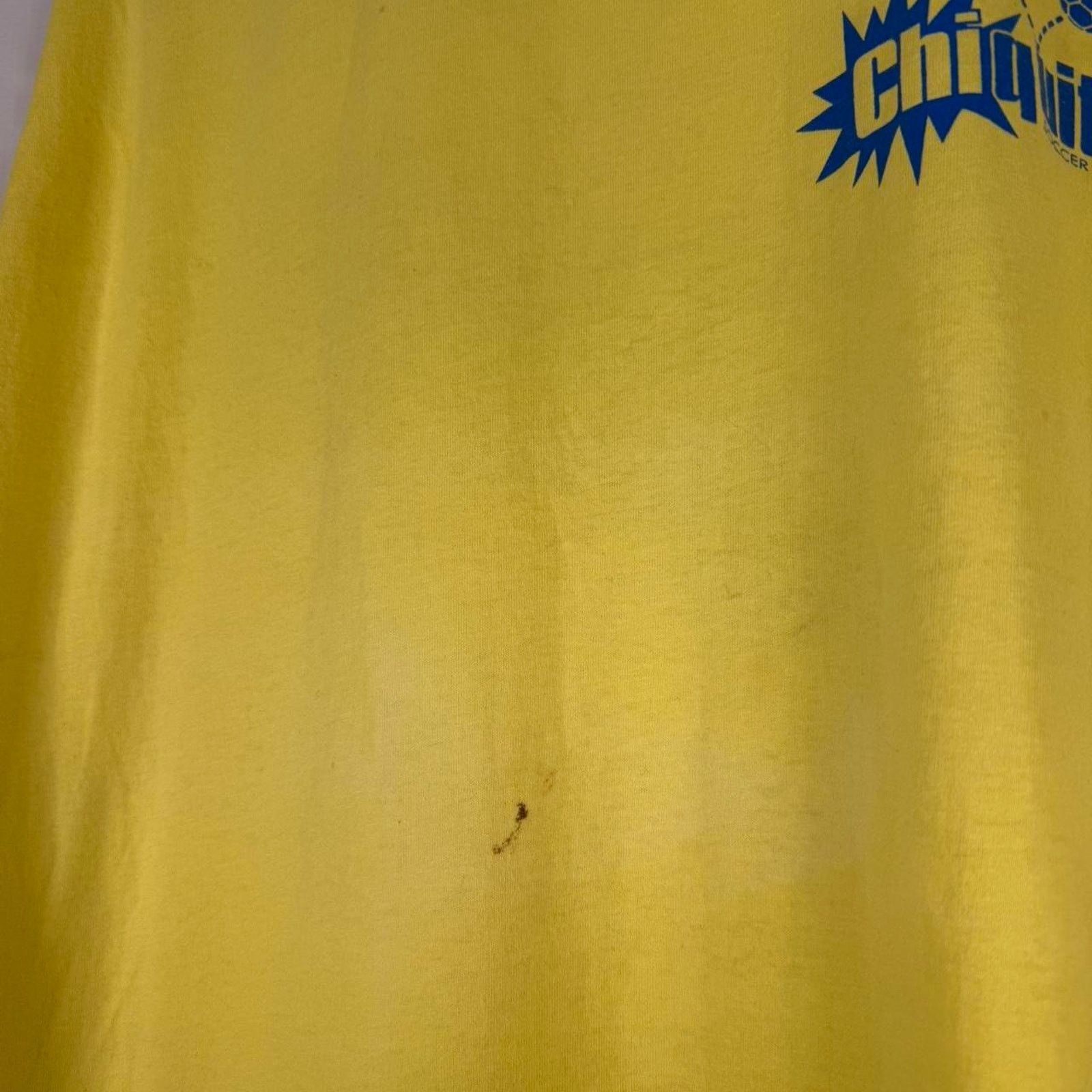 Vintage Vintage 1992 Chiquita Bananas Soccer T-Shirt streetwear Size US XL / EU 56 / 4 - 5 Thumbnail
