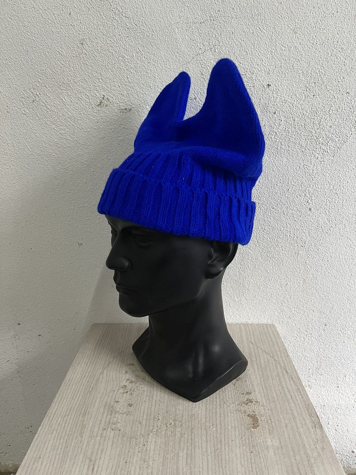 Japanese Brand × Seditionaries Japanese Brand Devil Horn Beanie Hat Size ONE SIZE - 3 Thumbnail