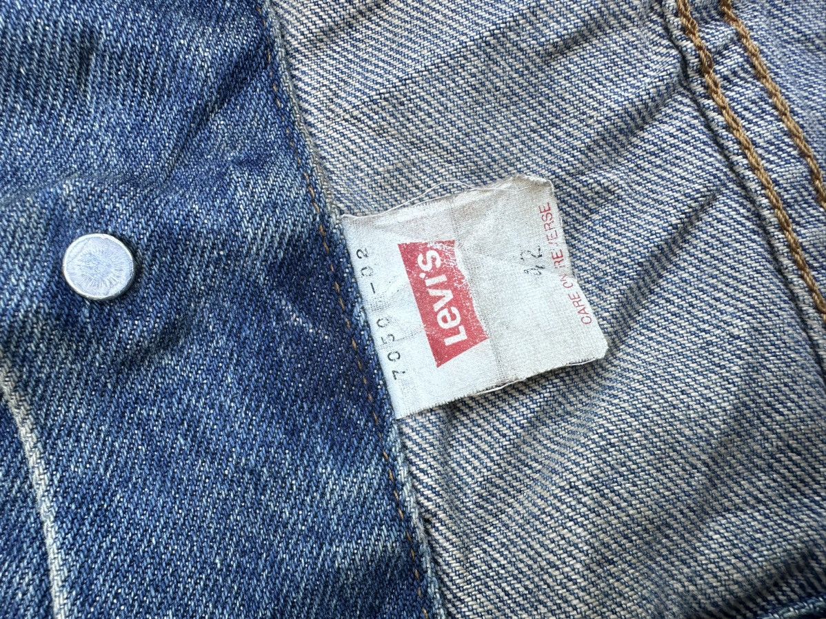Levi's × Vintage Vintage 90s Levis Denim Tracker Jacket Size US L / EU 52-54 / 3 - 11 Thumbnail