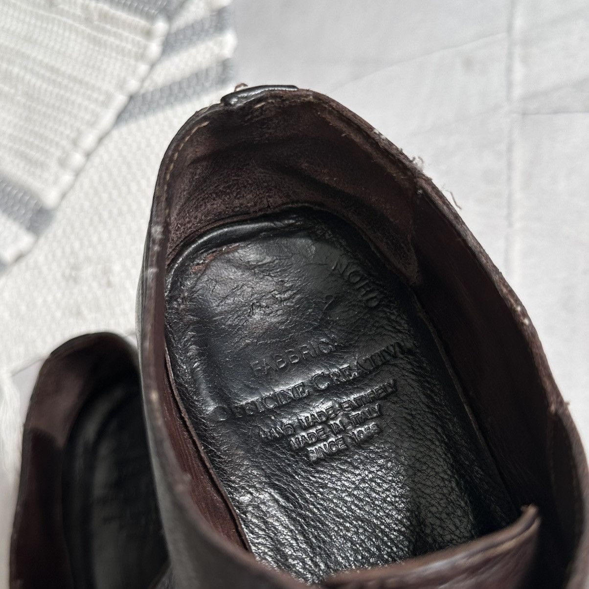 Dirk Bikkembergs Officine Creative Artisanal Boots Shoes Guidi Moma Style Size US 7 / IT 37 - 10 Thumbnail