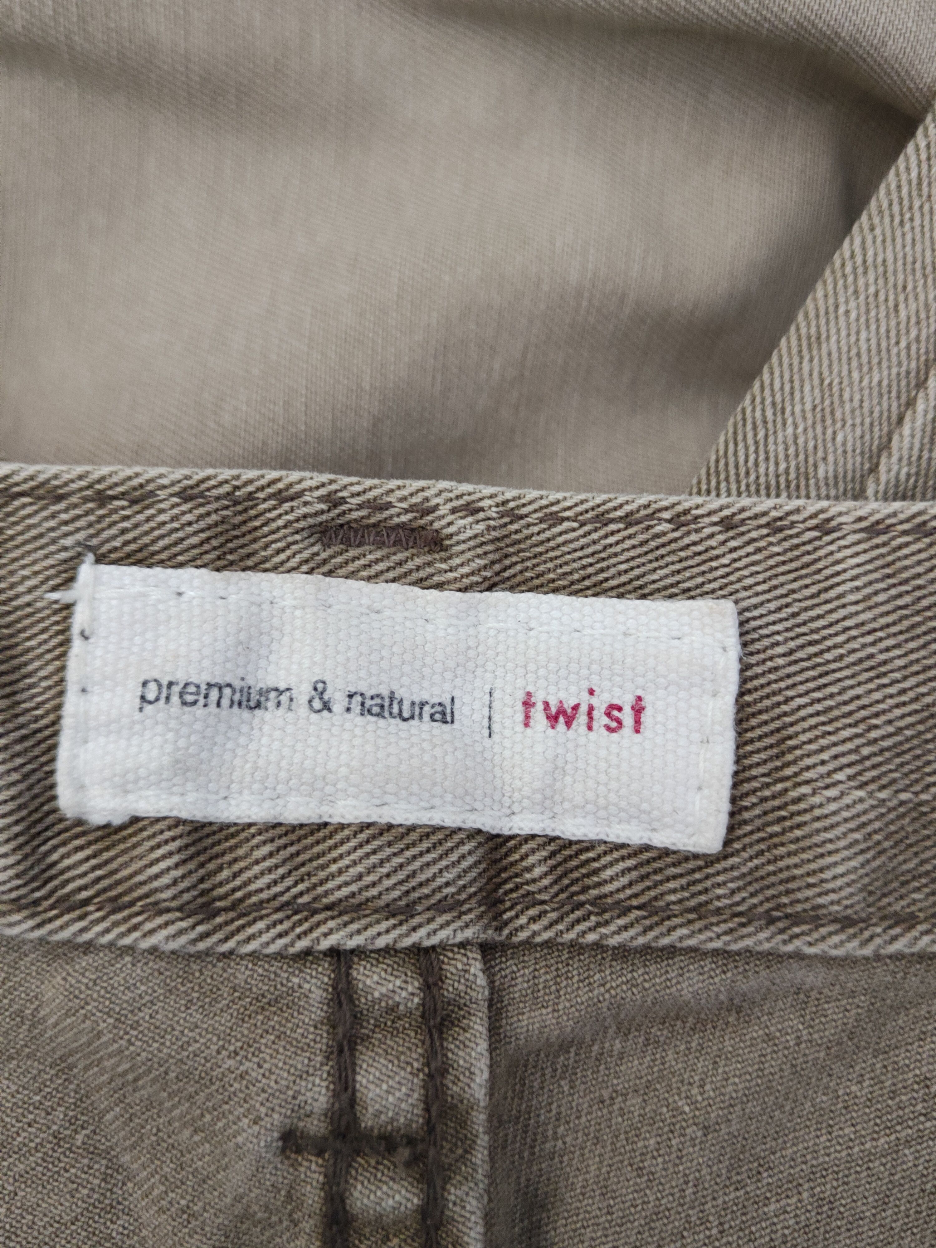 Japanese Brand DL Twist Olive Faded Multipocket Tactical Cargo Pants #278 Size 30" / US 8 / IT 44 - 15 Thumbnail