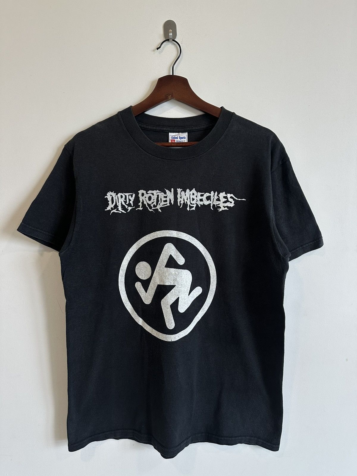 Band Tees × Vintage Vintage 90s Dirty Rotten Imbecilles D.R.I Punk Band Tee Size US M / EU 48-50 / 2 - 1 Thumbnail