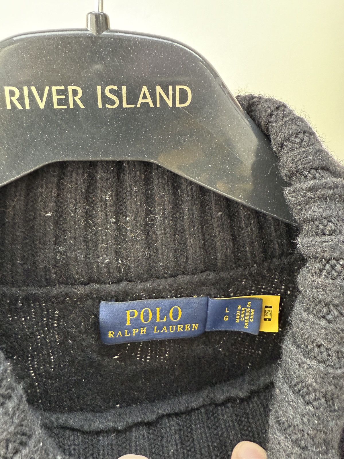 Polo Ralph Lauren Vintage Polo Ralph Lauren Wool Cable Knit Dress Size L / US 10 / IT 46 - 5 Thumbnail
