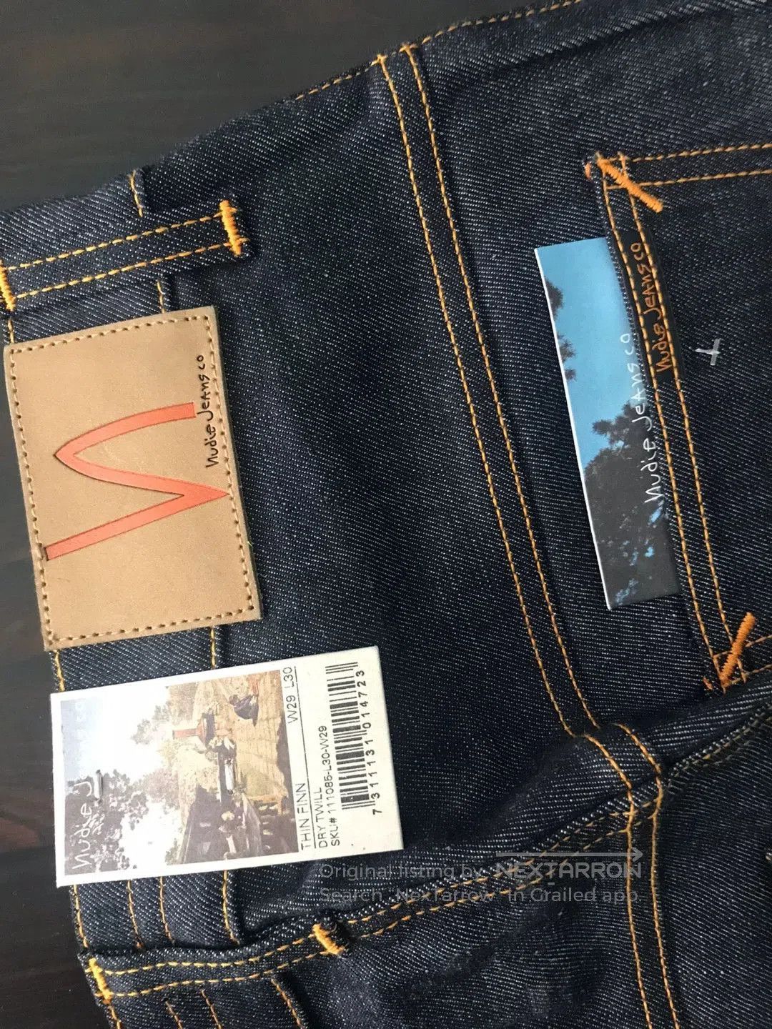 Nudie Jeans new nudie thin finn dry twill pants. Size US 29 - 4 Thumbnail