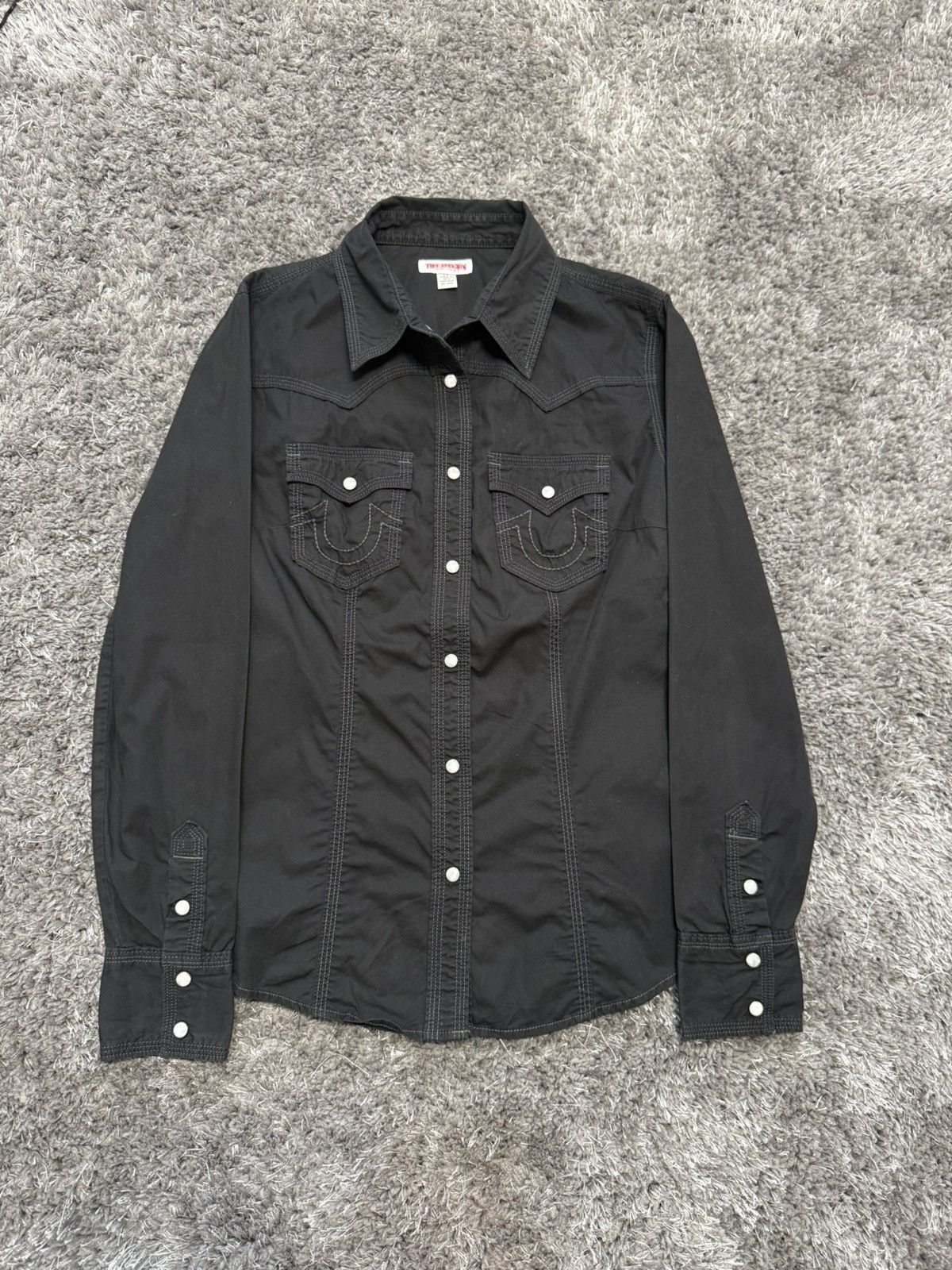 True Religion True Religion Shirt Rocky Plaid Western Size S / US 4 / IT 40 - 1 Thumbnail
