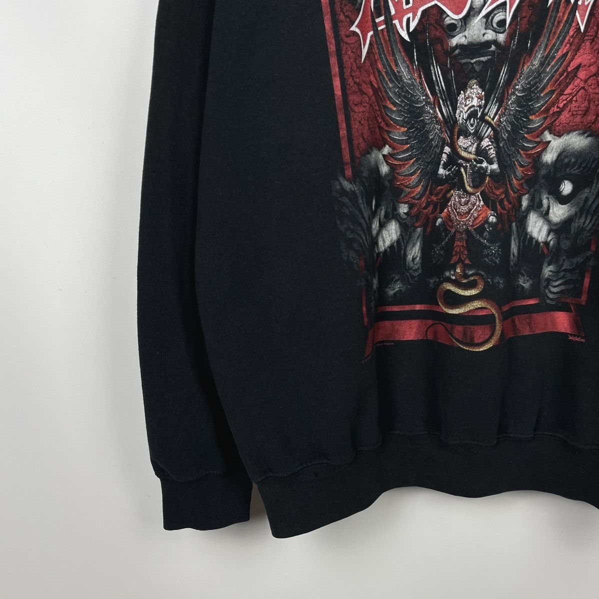 Band Tees Rare Morbid Angels Death Metal Rock Band Zip Hoodie 2003 Size US XL / EU 56 / 4 - 4 Thumbnail