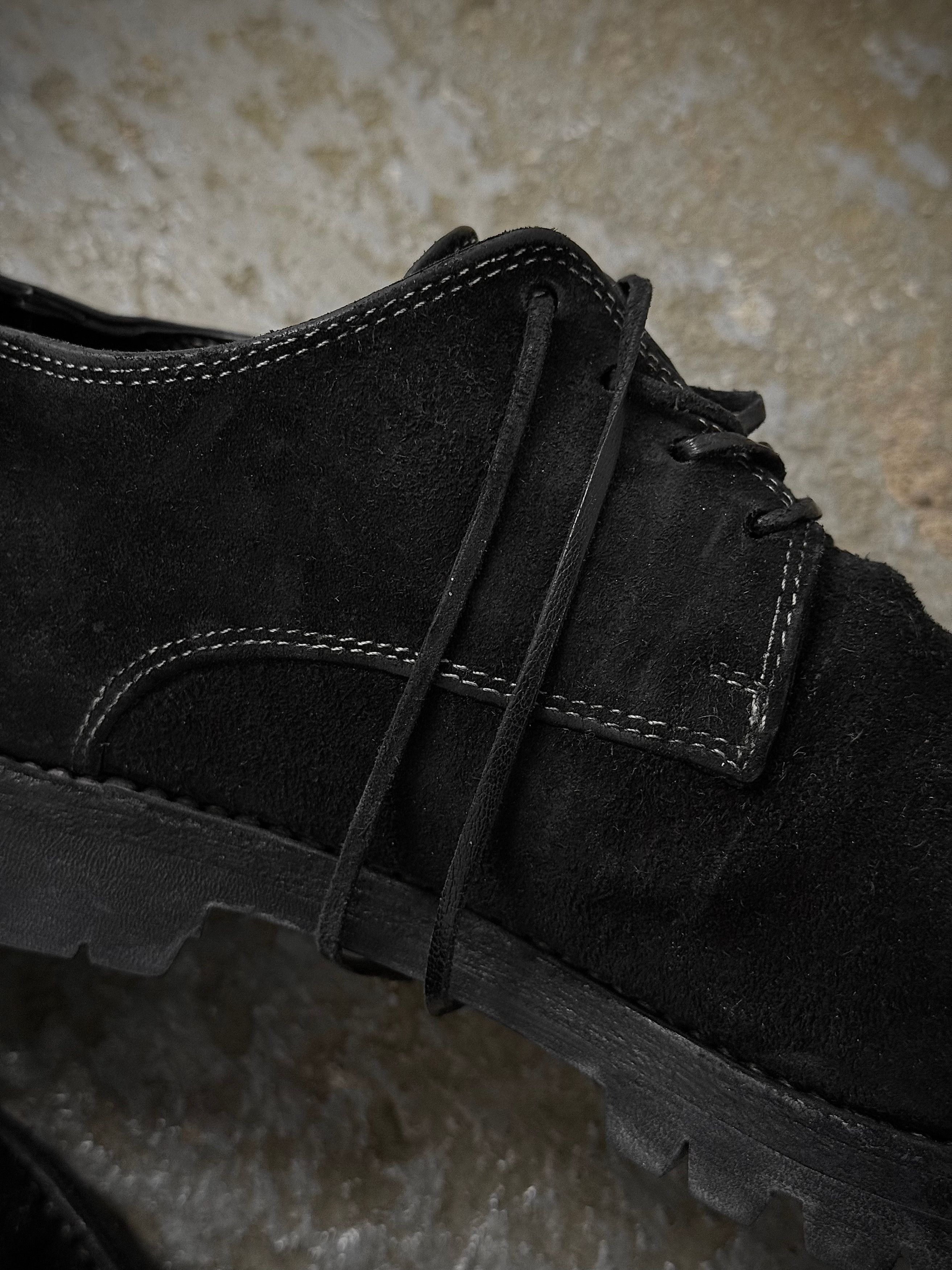 Guidi GUIDI '792V' Full-grain Reverse Horse Leather Derbies Size US 12 / EU 45 - 7 Thumbnail