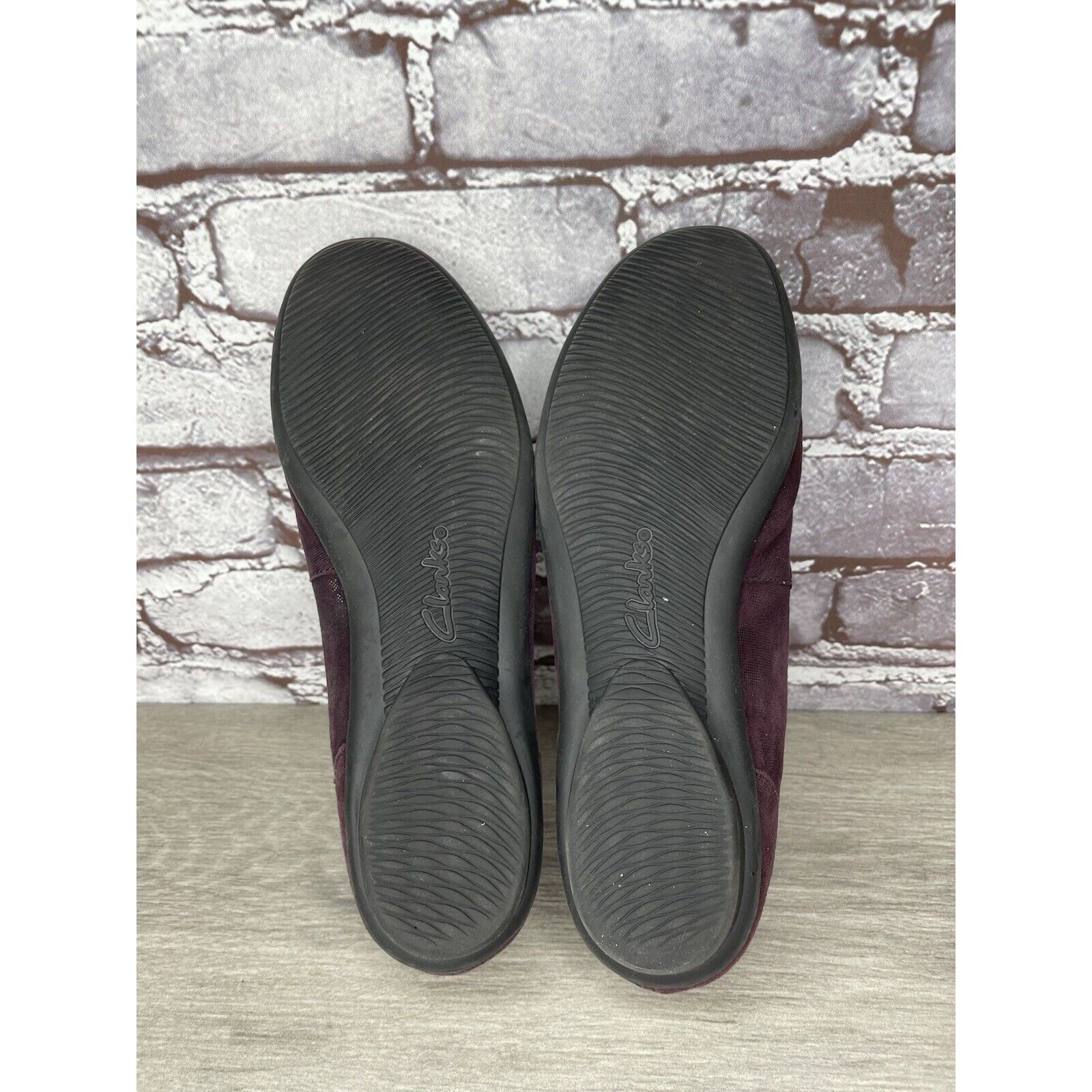 Clarks Clarks Collection Soft Cushion Purple Shimmer Ballet Flats W Size US 7.5 / IT 37.5 - 12 Thumbnail