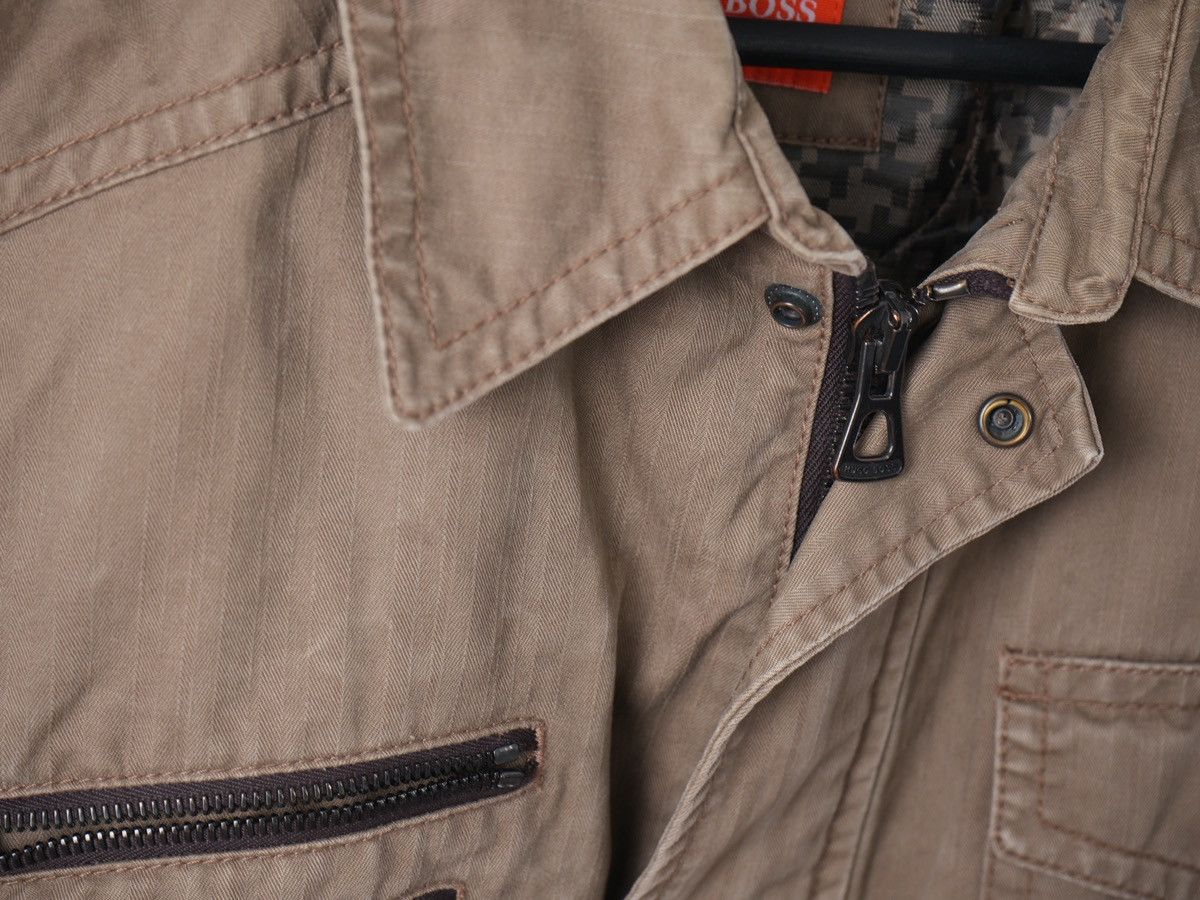 Hugo Boss Hugo Boss 90s Vintage Mens Bomber Jacket Lined L Size US L / EU 52-54 / 3 - 3 Thumbnail