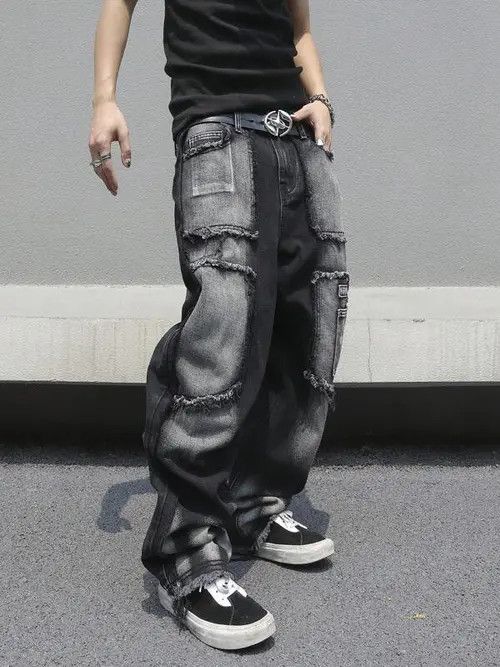 Designer × Japanese Brand × Vintage washed faded cleanfit yuppie bootcut grunge cargo pants Size US 34 / EU 50 - 4 Thumbnail
