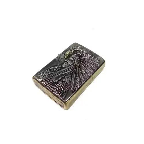 VIBE Tribal Chief Classic Lighter Storage Case Universal Portable Size ONE SIZE - 4 Thumbnail