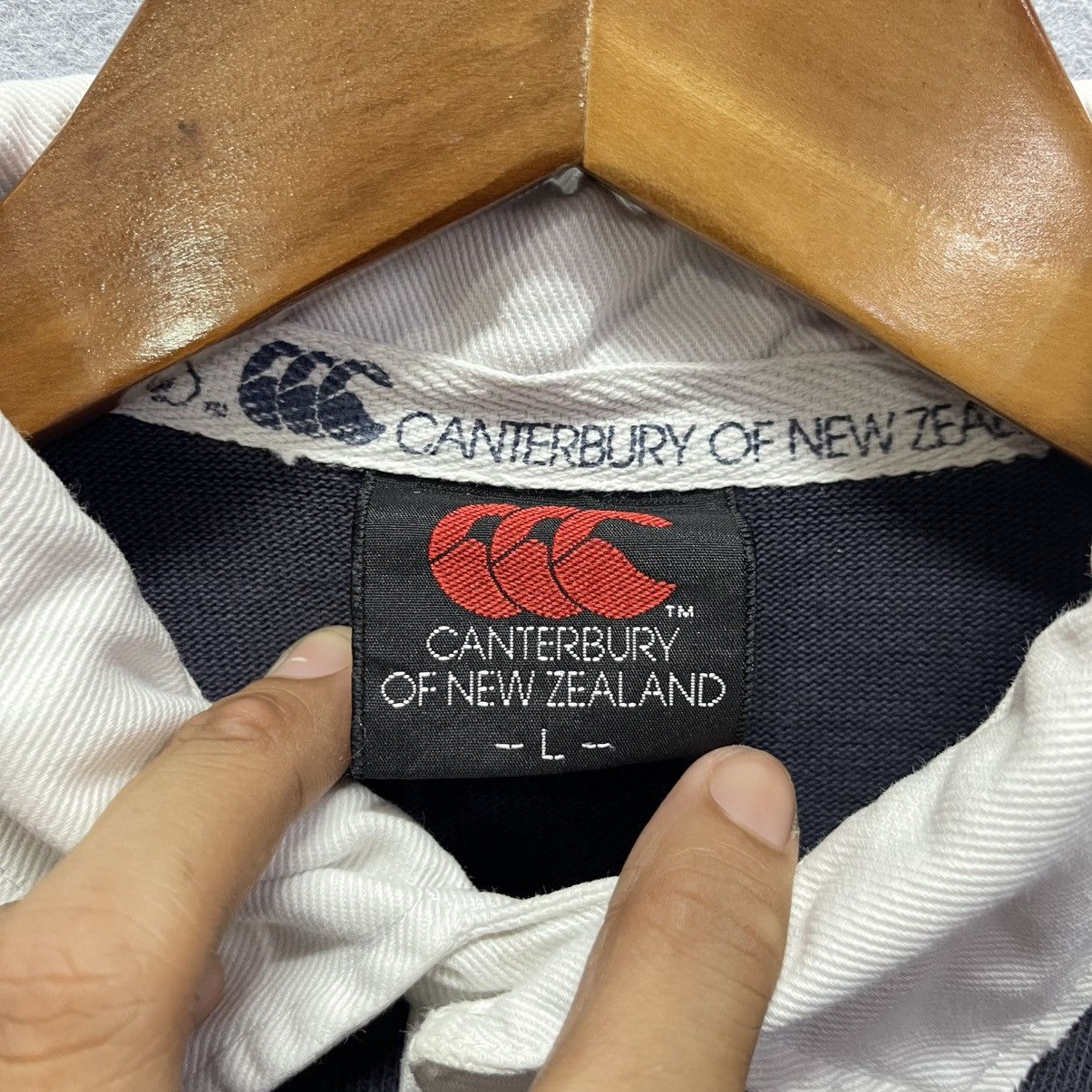 Canterbury of New Zealand Vintage Canterbury of New Zealand Rugby Shirt - Stripe (L) Size US L / EU 52-54 / 3 - 8 Thumbnail