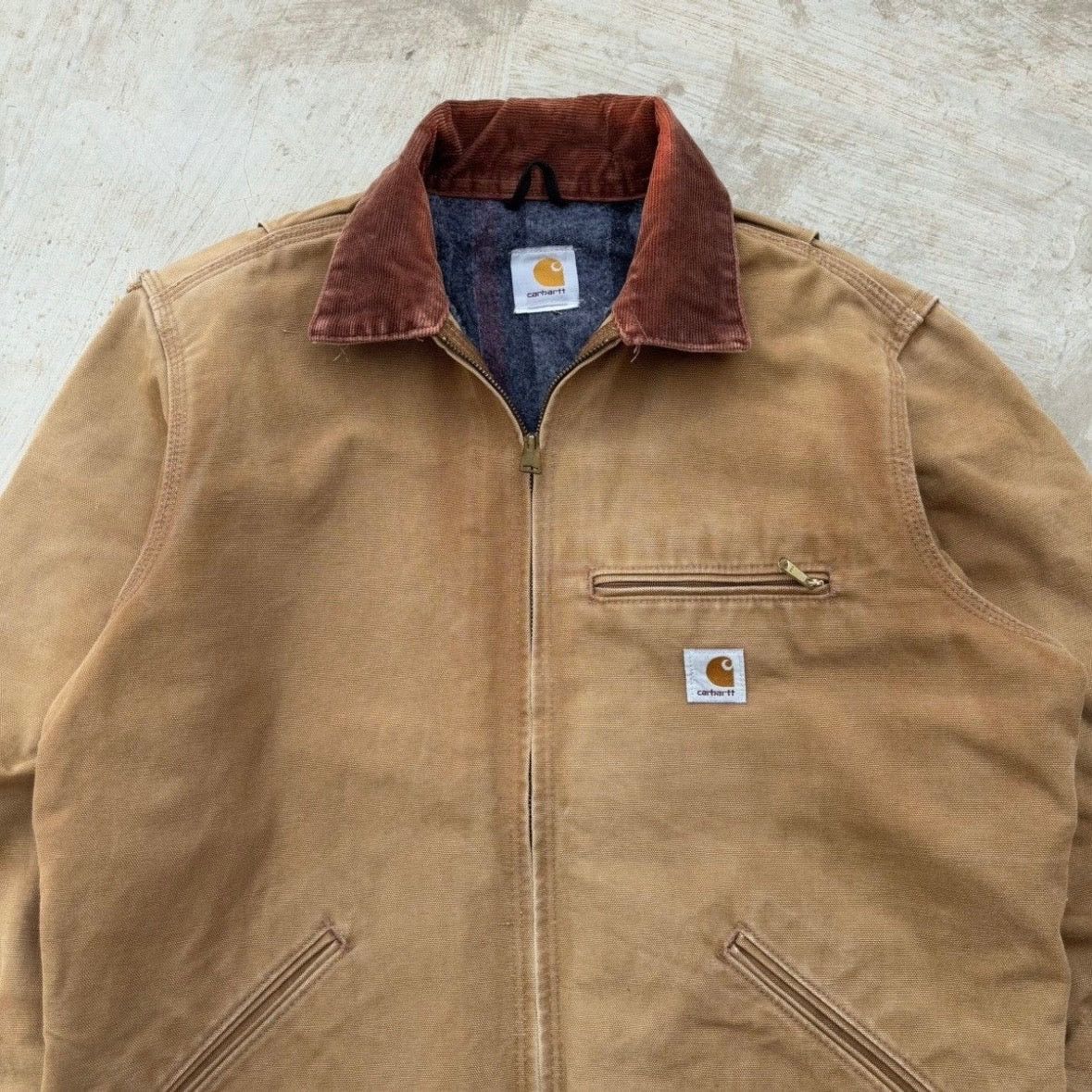 Carhartt Vintage 00s Carhartt Detroit Jacket BRN Size US M / EU 48-50 / 2 - 3 Thumbnail