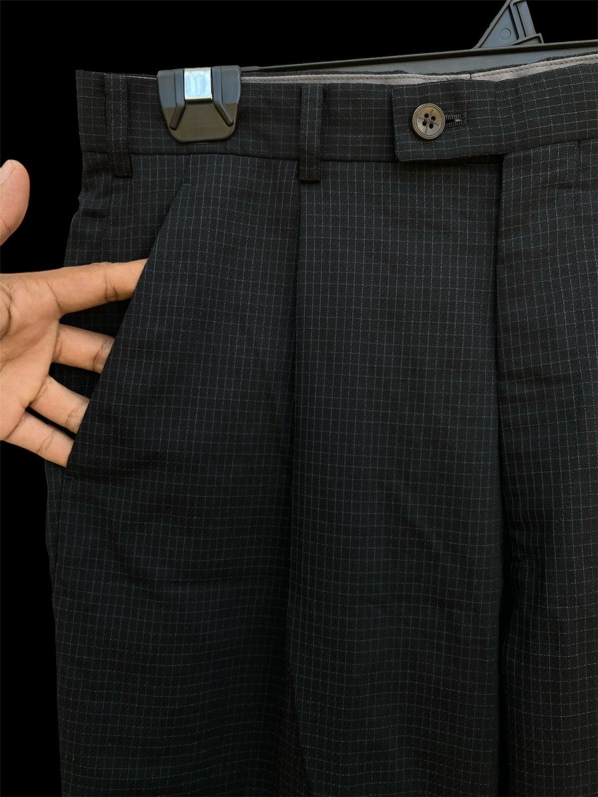 Gaultier Homme Objet × Jean Paul Gaultier × Vintage Jean Paul Gaultier Homme Objet Checkered Slack Size US 30 / EU 46 - 4 Thumbnail