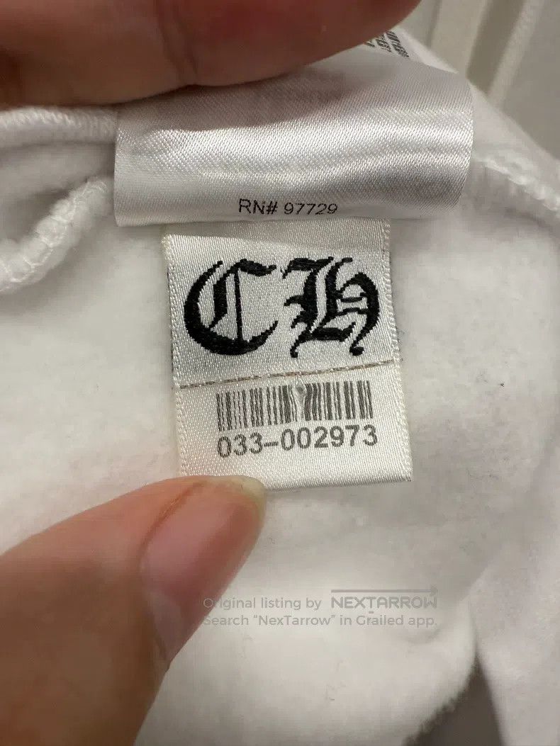 Chrome Hearts CHROME HEARTS Size M Color group cross white hoodie Size US M / EU 48-50 / 2 - 7 Thumbnail