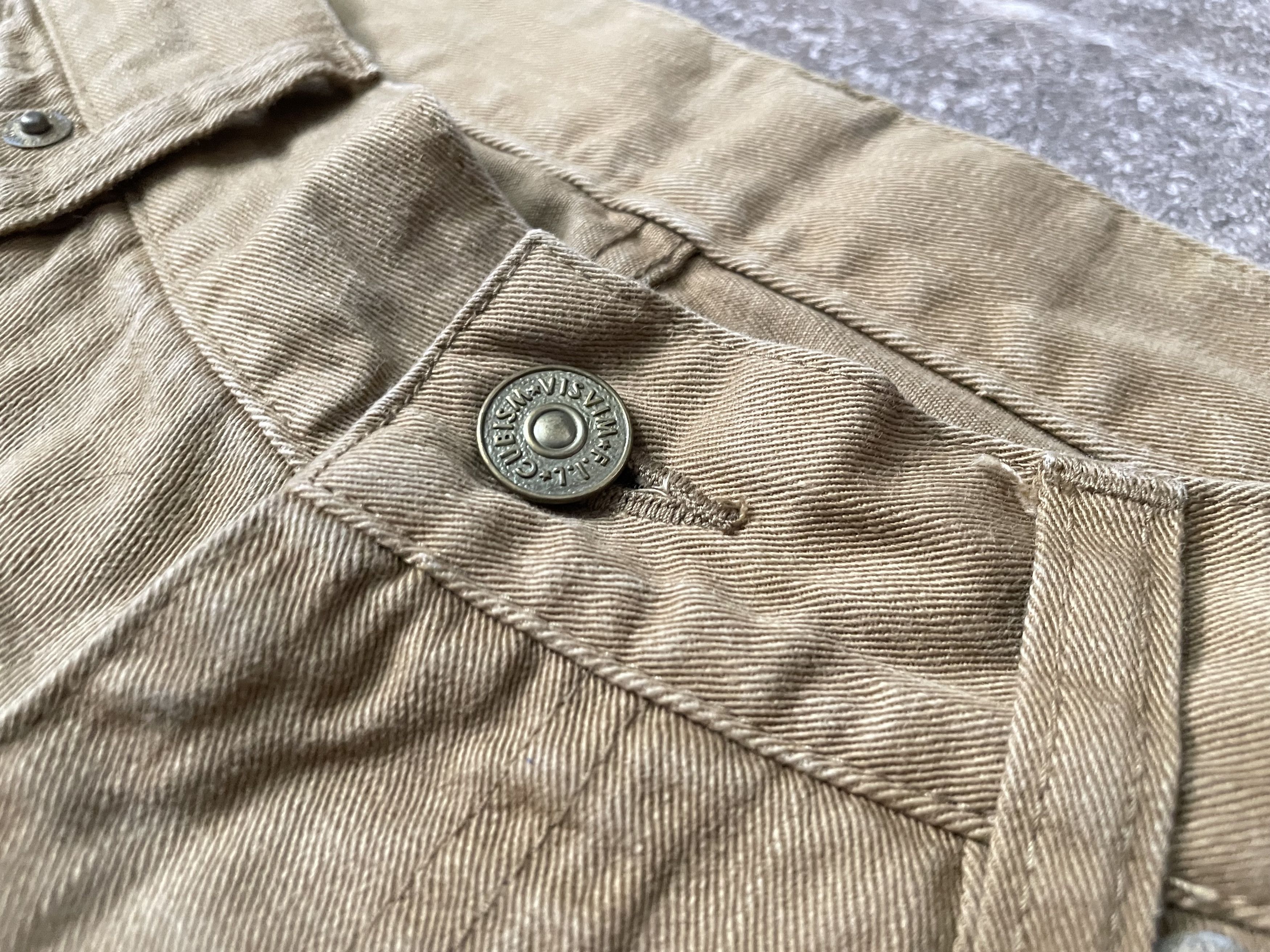 Visvim Visvim 13SS Fluxus 03 Chino - Beige Size US 32 / EU 48 - 4 Thumbnail