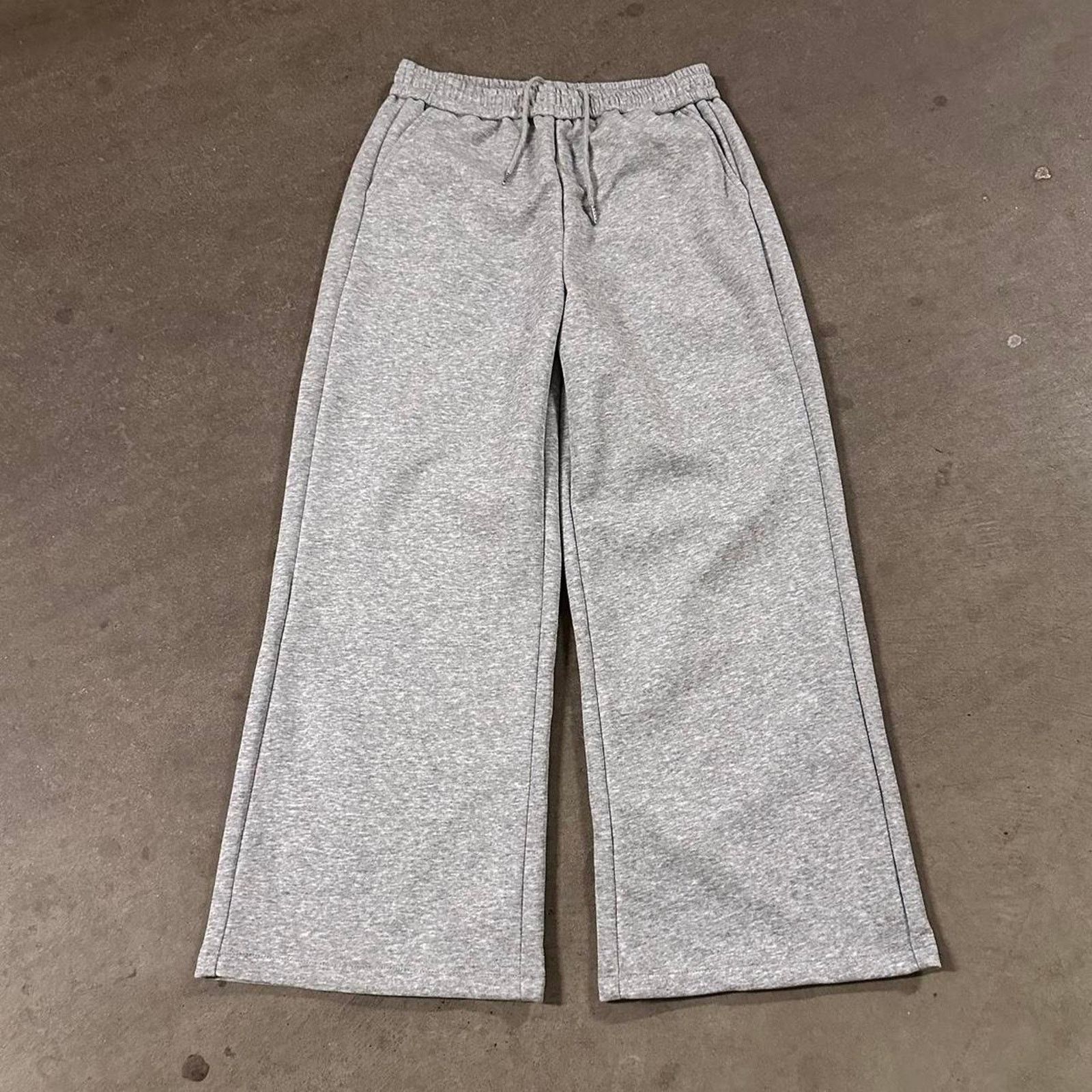 Other Baggy grey wide leg essential WMNS Size 30" / US 8 / IT 44 - 2 Thumbnail