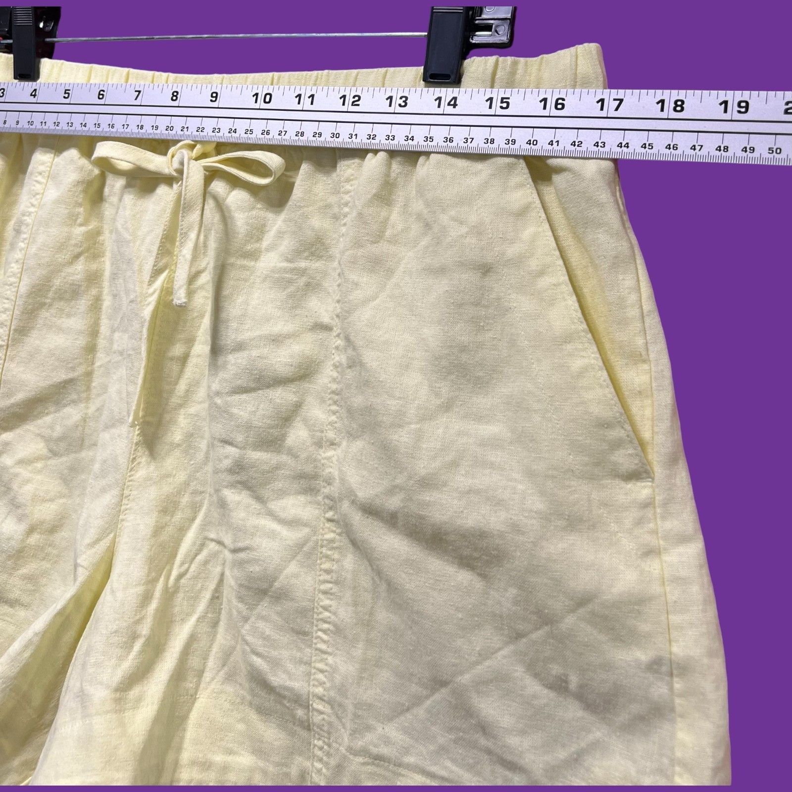 Other Universal Thread - Women's High Rise Pull-On Shorts Pockets Size 34" / US 12 / IT 48 - 3 Thumbnail