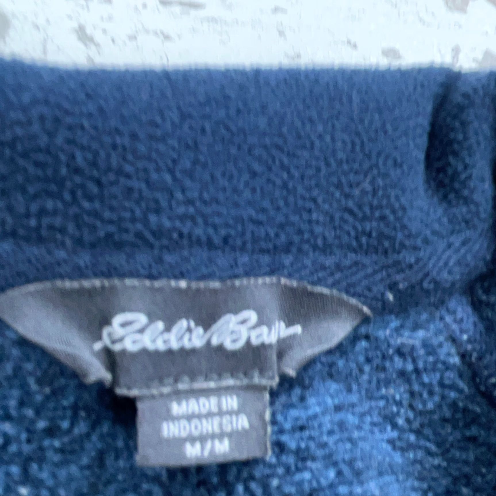 Eddie Bauer Eddie Bauer Sweater Men Medium Blue 1/4 Zip Knit Pullover with Embroidered Logo - Regular Fit, 2XL Size US XXL / EU 58 / 5 - 4 Thumbnail