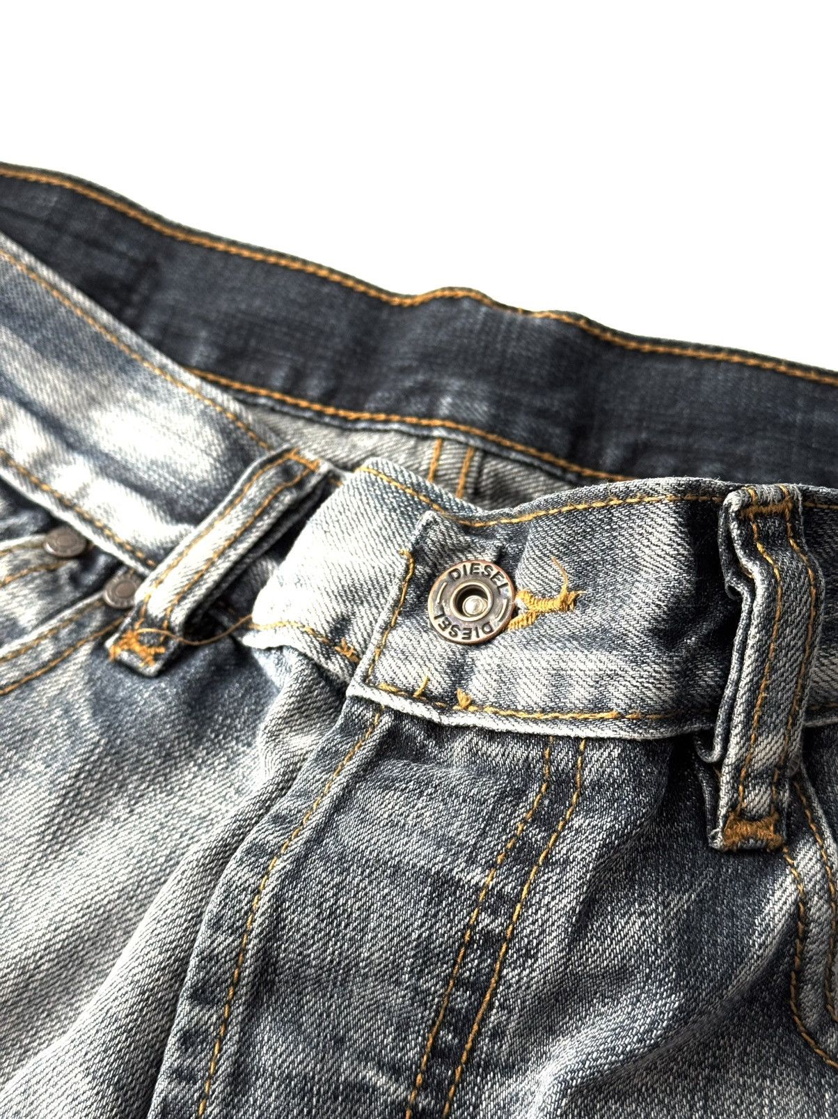 Diesel Vintage Diesel Jeans Dirty Pants faded crash denim distresse Size US 32 / EU 48 - 15 Thumbnail