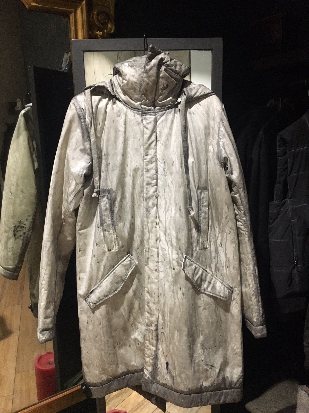 10sei0otto Laminated Parka 10SEI0OTTO Size US L / EU 52-54 / 3 - 1 Thumbnail