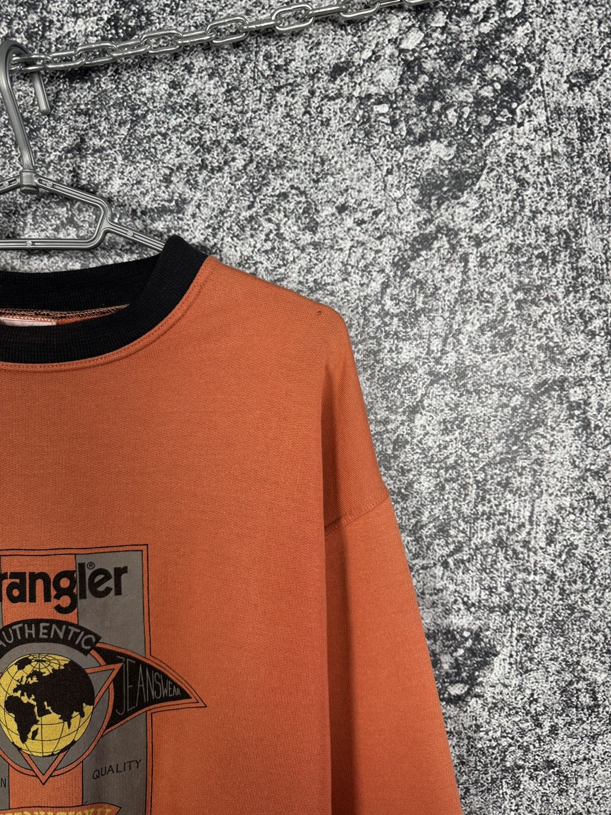 Wrangler Wrangler International Authentic Vintage Sweatshirt Size L Size US L / EU 52-54 / 3 - 2 Thumbnail