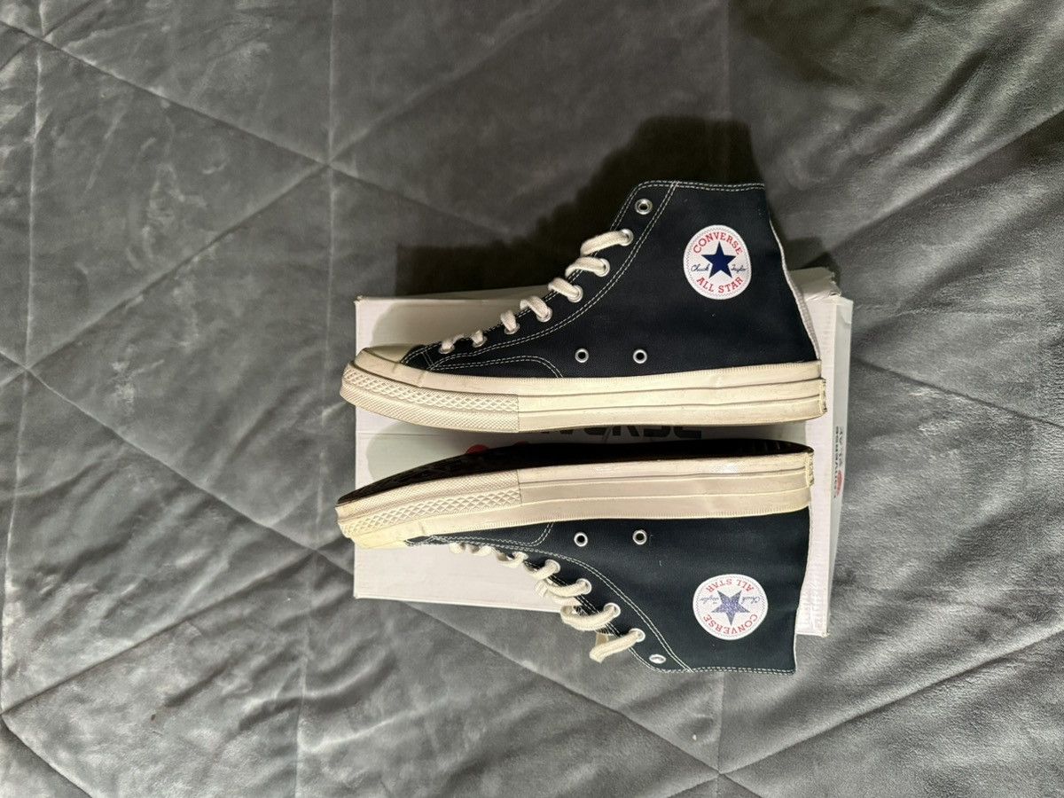 Comme des Garcons PLAY × Converse CdG PLAY x Converse Mens Chuck Taylor All Star Peek-A-Boo Size US 12 / EU 45 - 3 Thumbnail