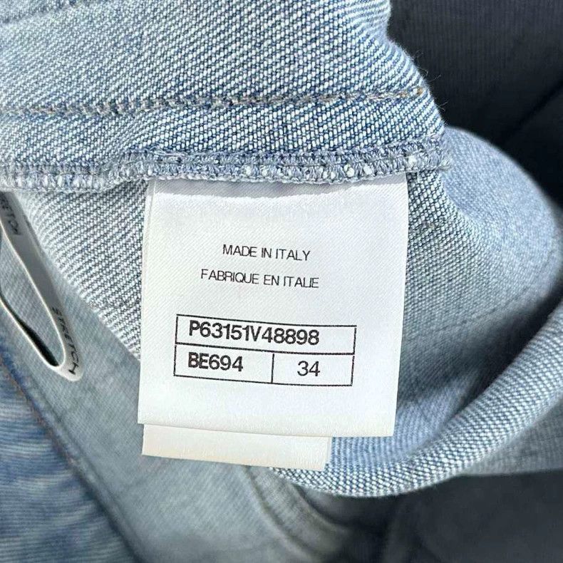 Chanel Chanel 20p striped light blue jeans 2504-Nextarrow Size 42" / US 20 - 5 Thumbnail