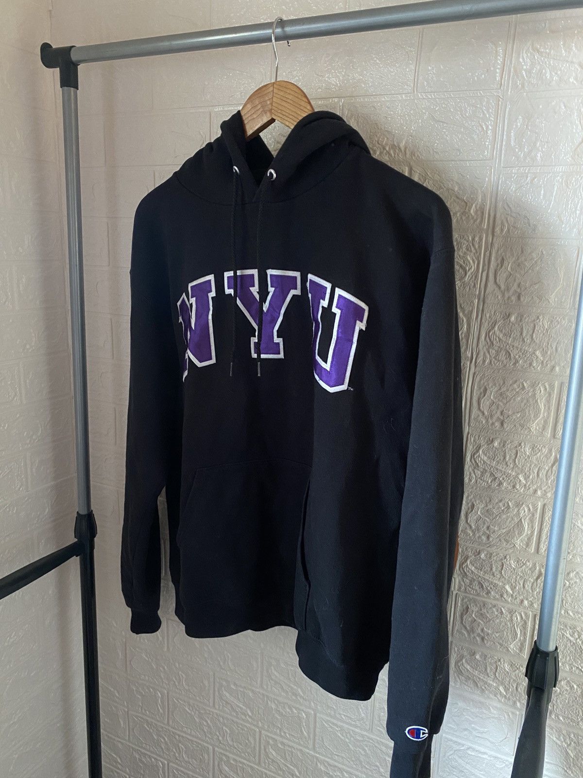 Champion × Vintage Champion University New York Hoodie HYU Vintage Size US M / EU 48-50 / 2 - 2 Thumbnail