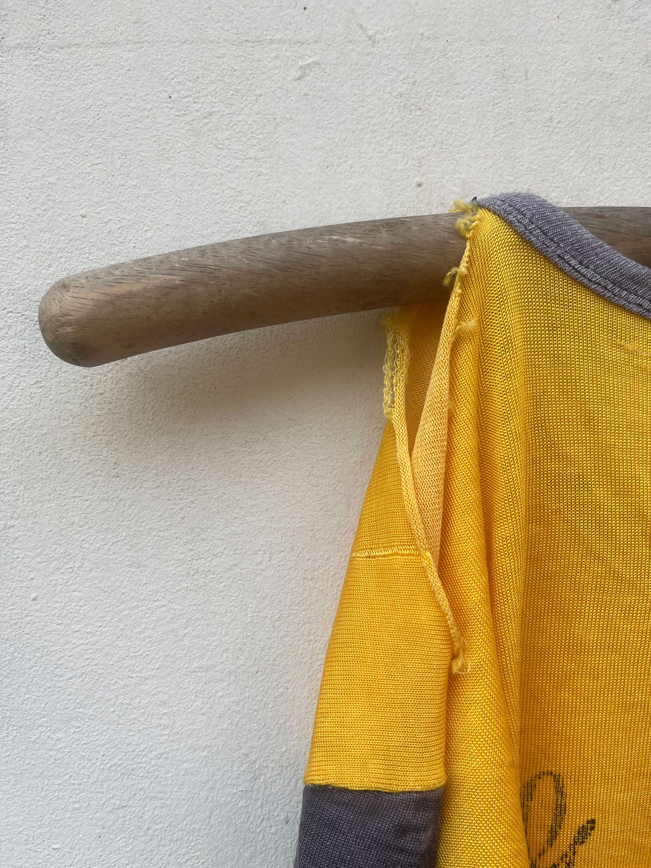 Vintage Trashed Distressed True Vintage 50s 60s Raglan Jersey Size US L / EU 52-54 / 3 - 5 Thumbnail