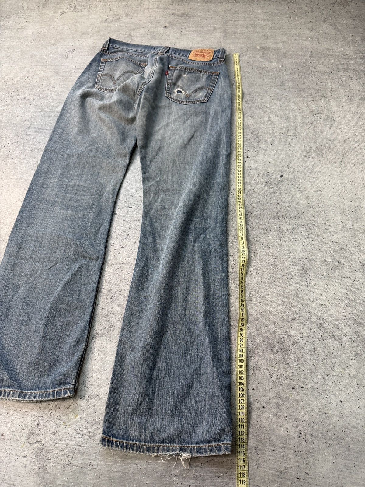 Levi's Levis 506 Vintage Washed Straight Denim Jeans Size US 33 - 7 Thumbnail