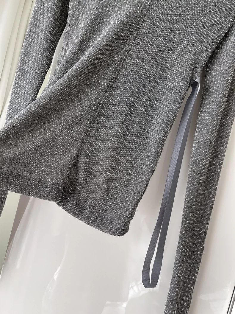 Helmut Lang Helmut Lang size MV-neck top size M brand new 2501-Nextarro Size M / US 6-8 / IT 42-44 - 7 Thumbnail