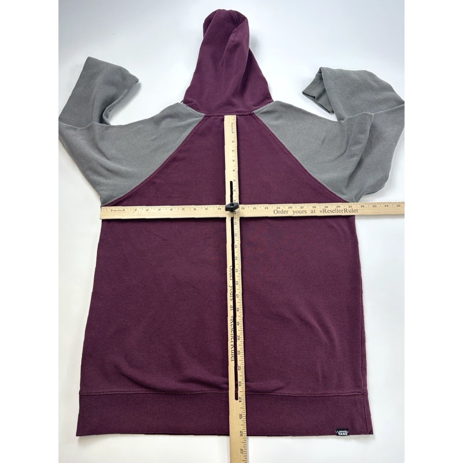 Vans Vans Hoodie Sweatshirt Men’s M Red Gray Colorblock Logo Long Sleeve Size US M / EU 48-50 / 2 - 5 Thumbnail