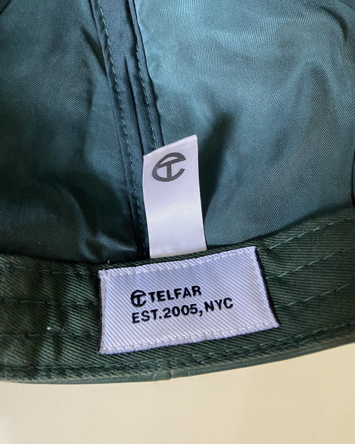 Telfar Telfar Embossed Logo Faux Leather Baseball Cap Size ONE SIZE - 9 Thumbnail
