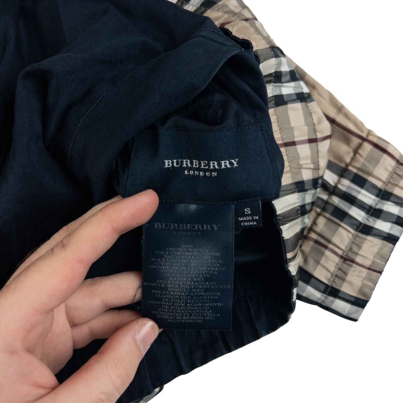 Burberry Vintage Burberry Reversible Nova Check Jacket Size M Size US M / EU 48-50 / 2 - 6 Thumbnail