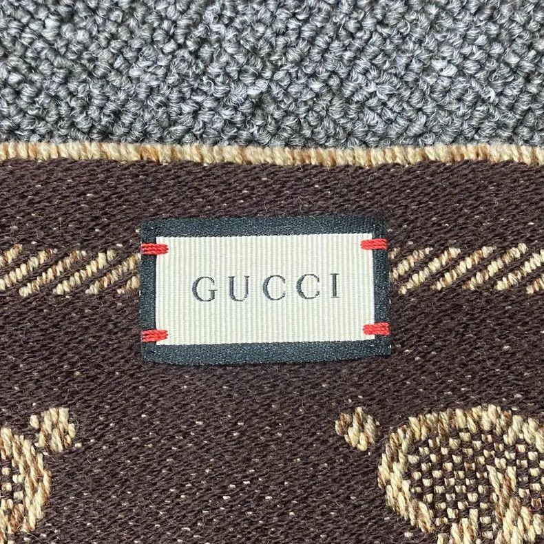Gucci Gucci Double-sided full-print scarf 2506-Nextarrow Size ONE SIZE - 4 Thumbnail