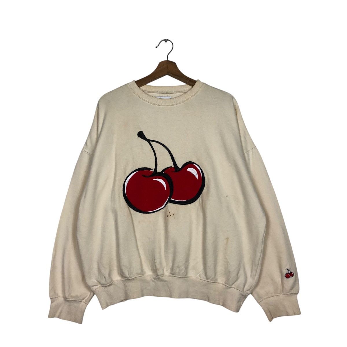 Japanese Brand 📌Vintage Sweatshirt Kirsh Cherry Big Logo Issey Miyake Size US M / EU 48-50 / 2 - 2 Thumbnail