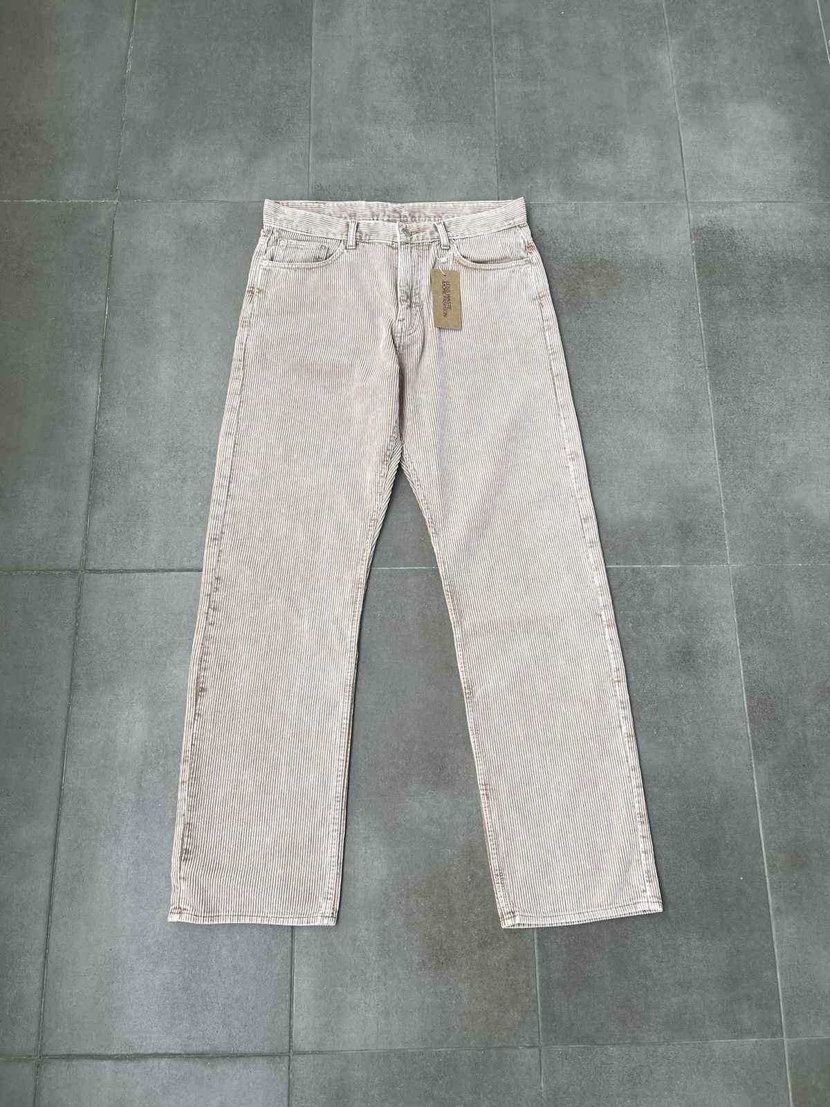 Weekday !DS! Weekday Space Washed Corduroy Baggy Denim Pants Size US 30 / EU 46 - 6 Thumbnail