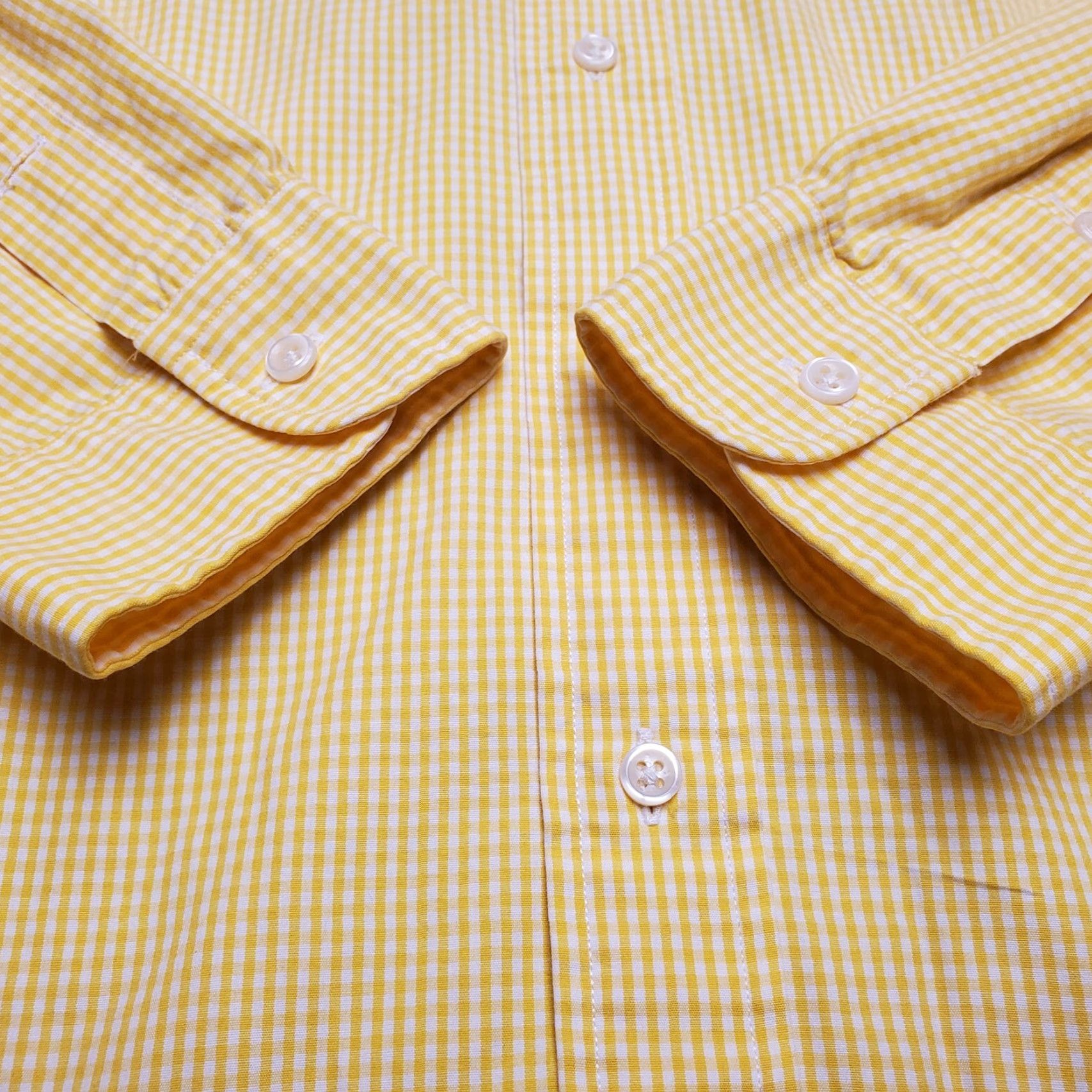 Ralph Lauren Ralph Lauren Blake Shirt Mens XL Yellow Check Long Sleeve Teal Pony Size US XL / EU 56 / 4 - 4 Thumbnail