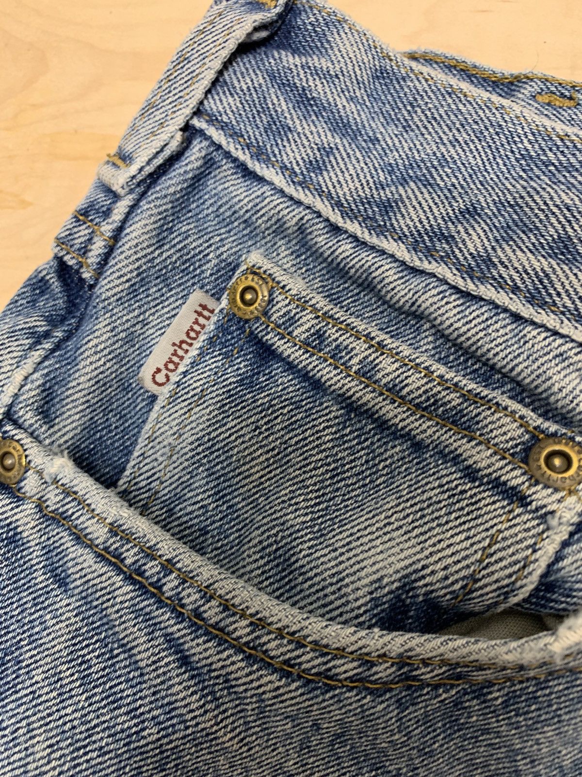 Carhartt × Vintage Vintage carhartt jeans Size US 33 - 4 Thumbnail