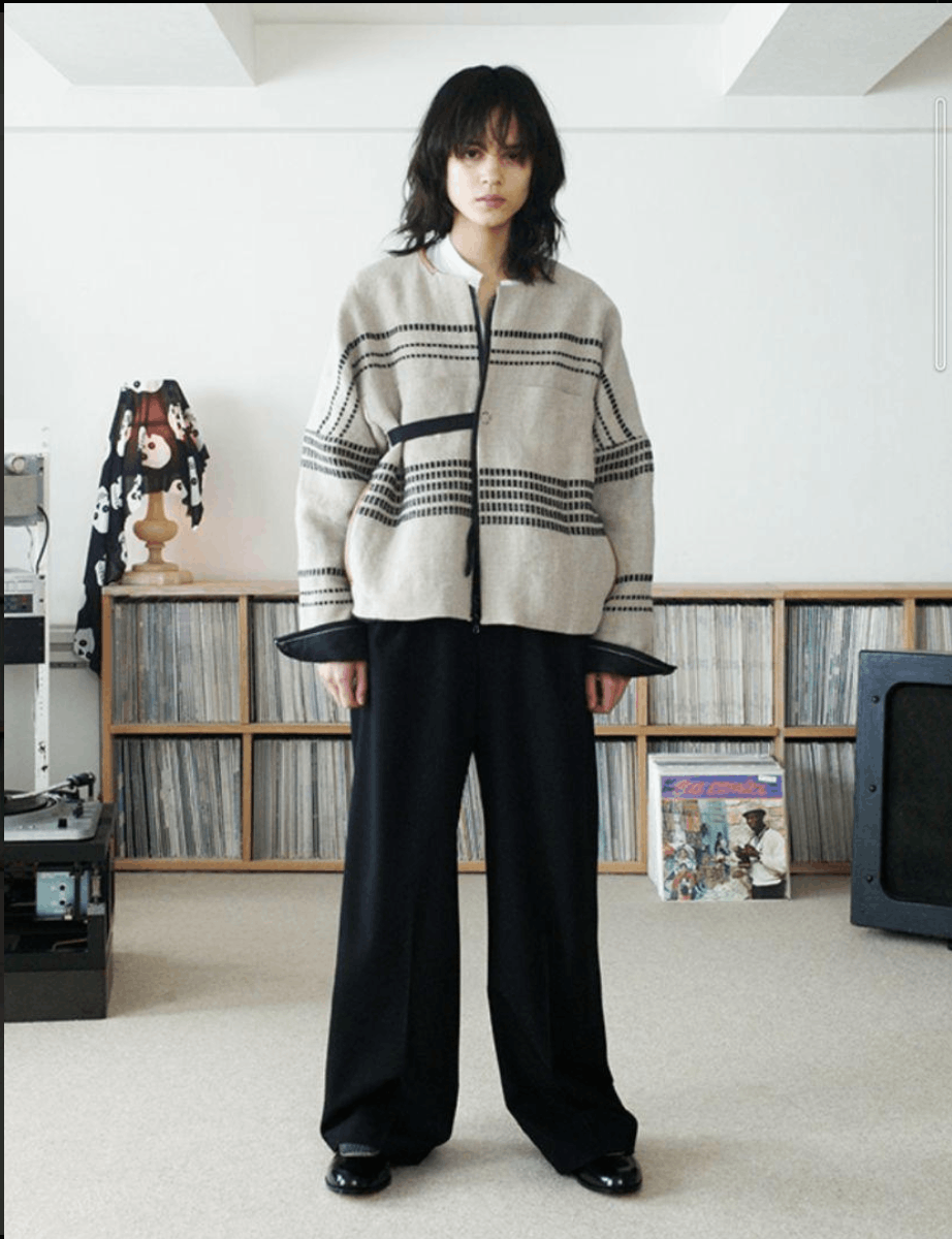 SUNSEA サンシー　19SS DOMGOROSU BLUSON SUNSEA(サンシー) 19SS LINEN BLOUSON リネン ブルゾン