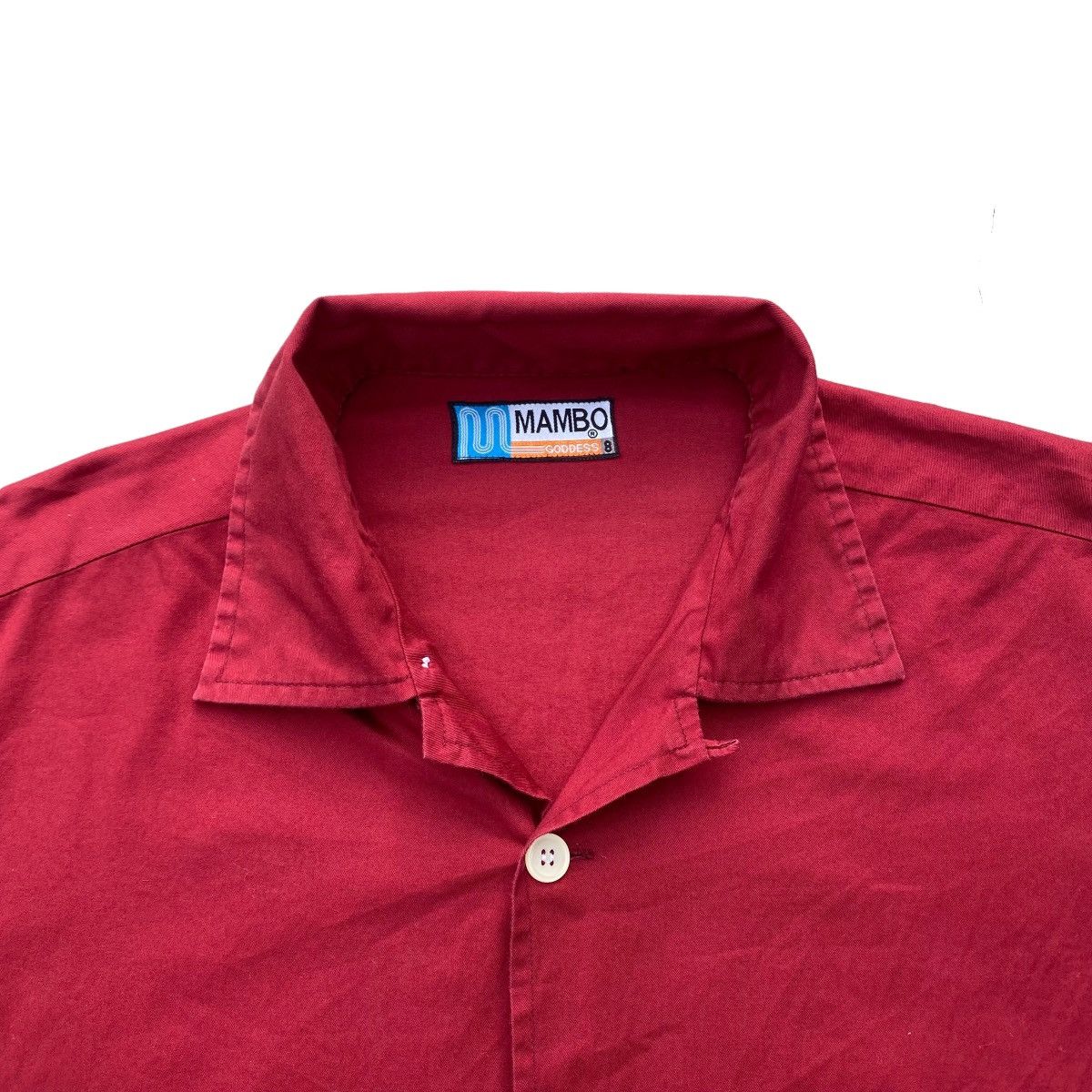 Vintage Mambo Goddess open collar tee Size US M / EU 48-50 / 2 - 3 Thumbnail