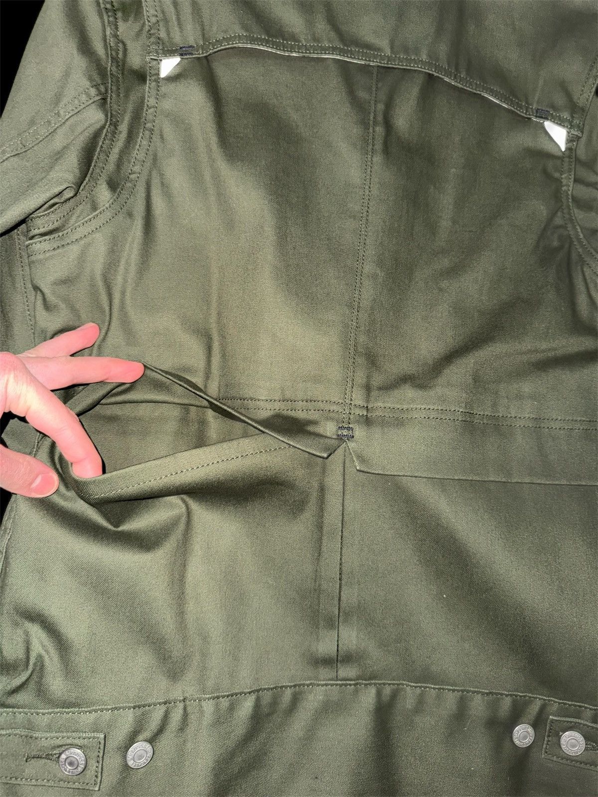 Levi's Rare Sample Levi’s Strauss & Co. Olive Green Jacket Size US M / EU 48-50 / 2 - 4 Thumbnail